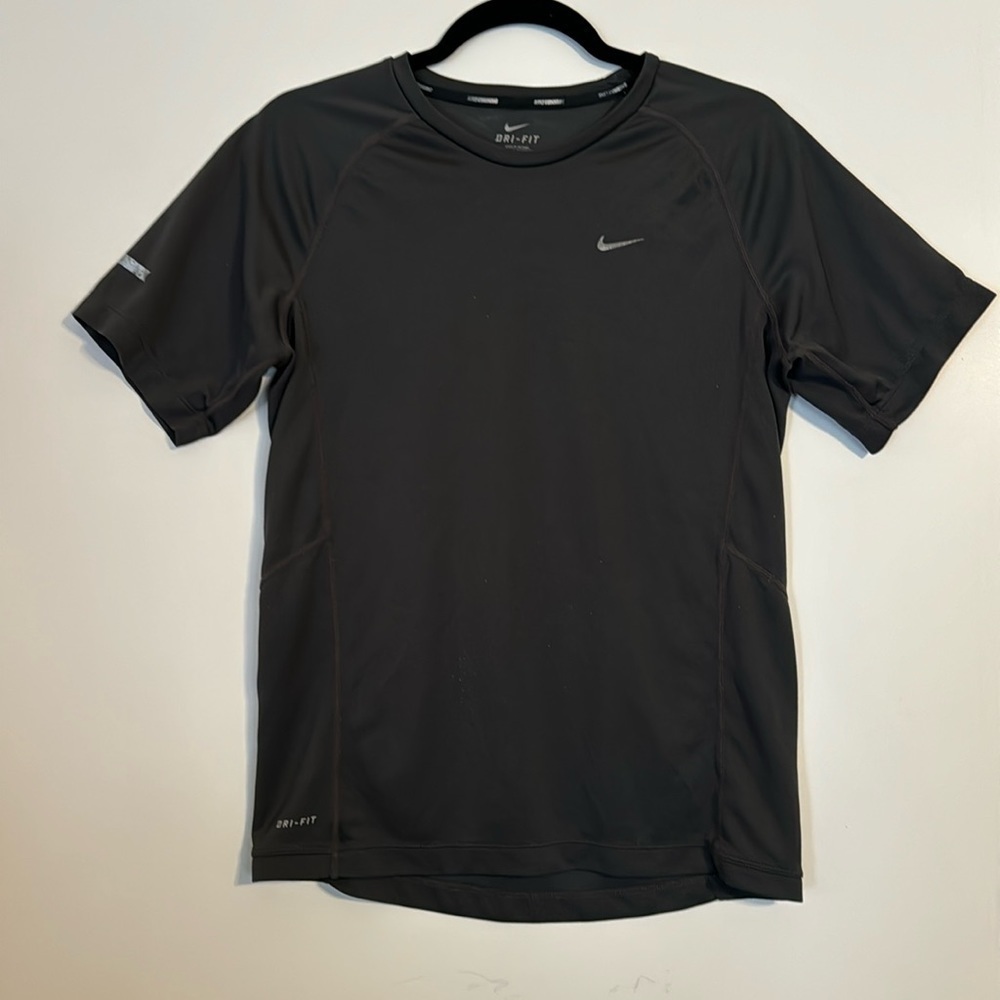 Nike Dark Gray Dri-FIT Short Sleeve Tee